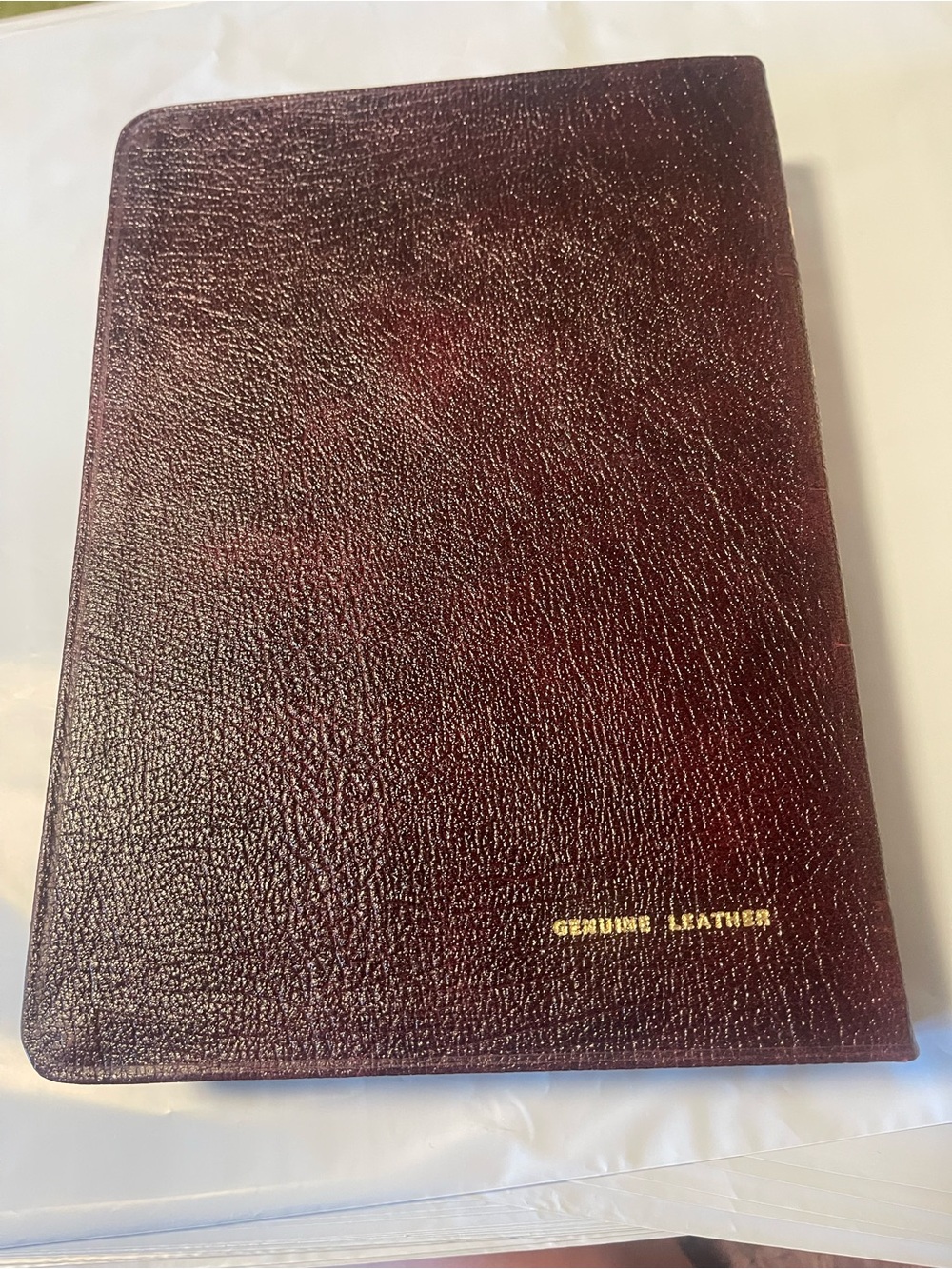 Holy BIble KJV Giant Print International Bible Association 1980 Leather - Picture 2 of 7